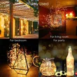 led solar Christmas tree lights Holiday Lighting String Lights