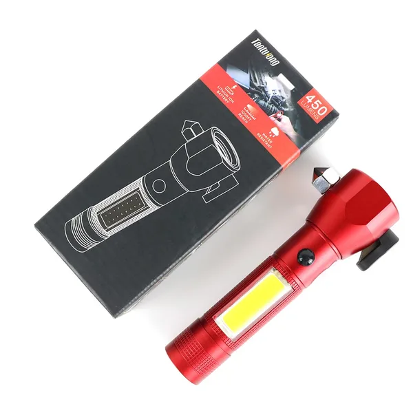  Waterproof LED Torch Flashlight Rechargeable