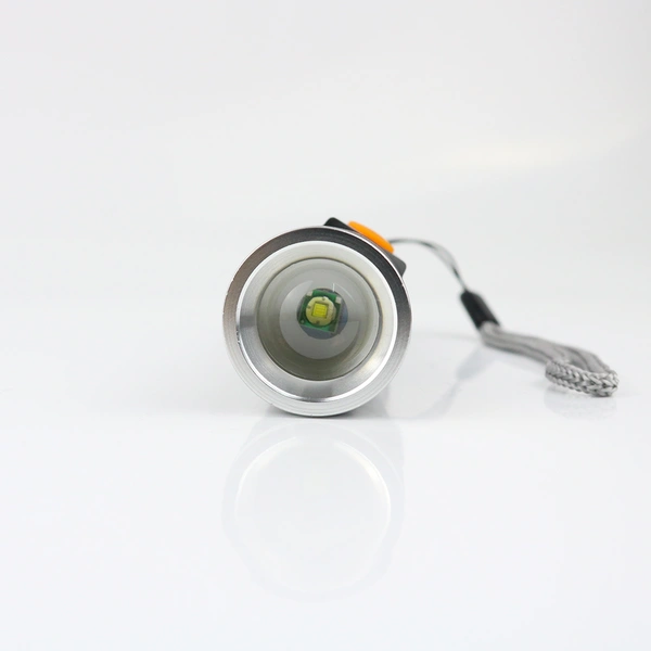 Mini Waterproof Zoom USB Rechargeable Torch LED Flashlight 