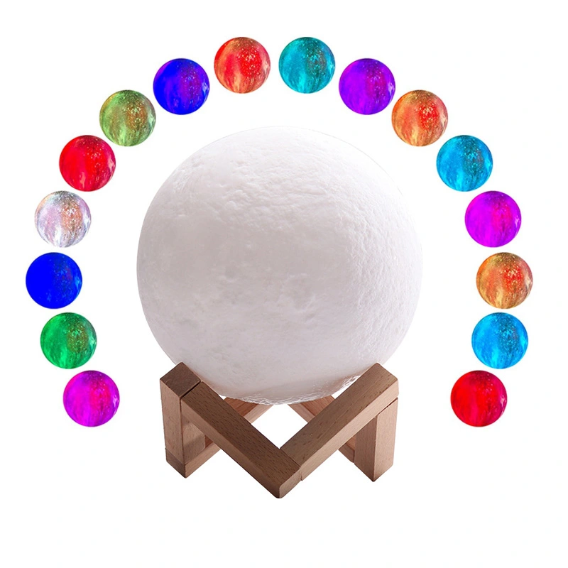 16 Colors Moon Bedroom Baby Night Light 