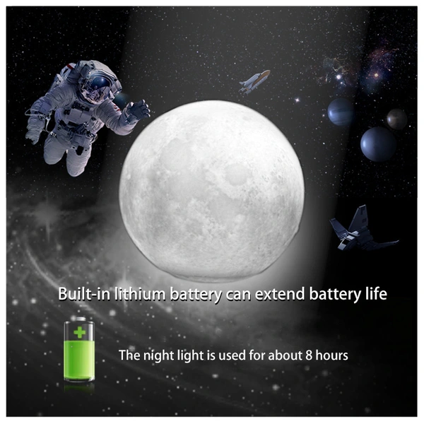 16 Colors Moon Bedroom Baby Night Light 