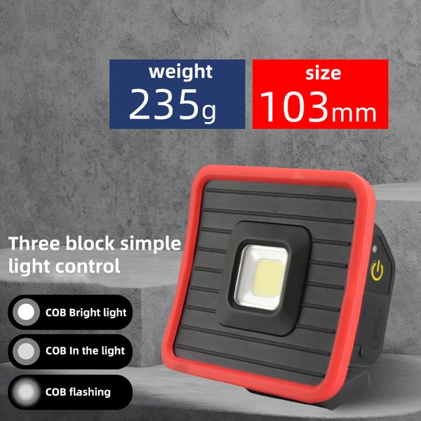 Powerful Rechargeable COB Light USB Portable Working Light