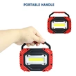 Portable work lights rechargeable Battery power bank work light