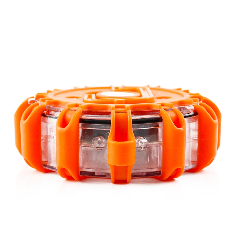 road flares Battery Operated magnetic led flash warning light, 9 modes