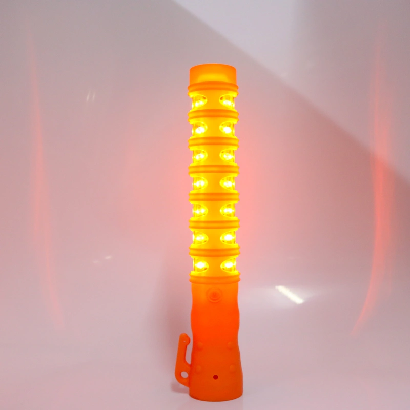 LED Road Safety Flashing Warming Light, Rechargeable Warning Lamp