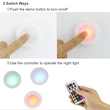 LED RGB Color Changing indoor lighting Battery Operated Closet Lights 