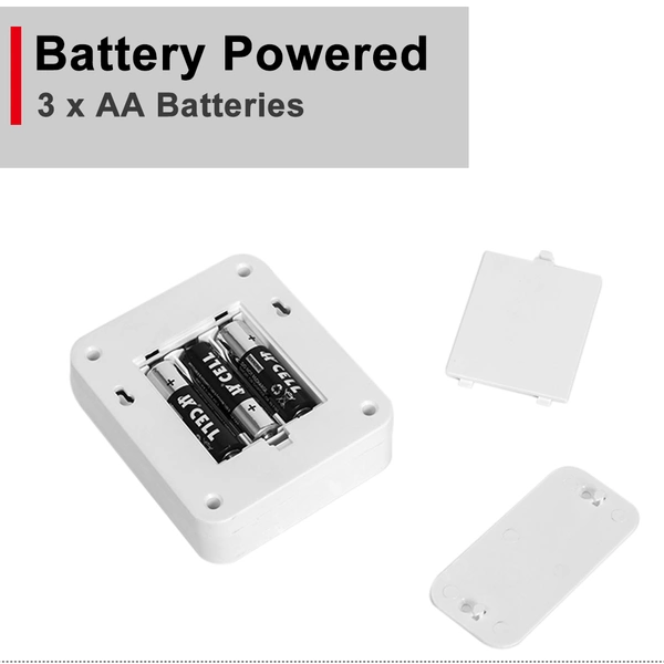 3AA battery PIR motion sensor light induction night light for bathroom