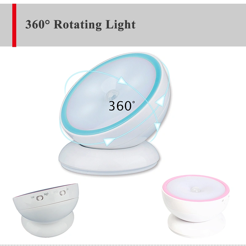 Mini auto PIR led motion sensor night lights 