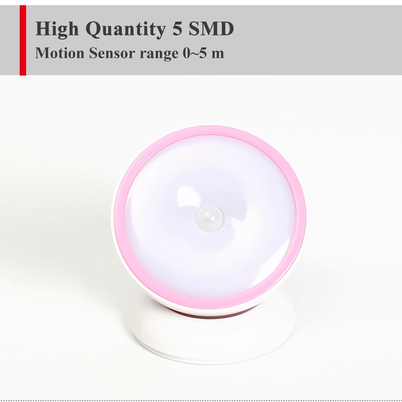 Mini auto PIR led motion sensor night lights 