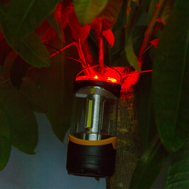 outdoor emergency portable COB lantern for camping