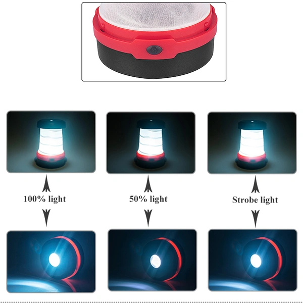 LED tent light zoom solar camping light for outdoor camping