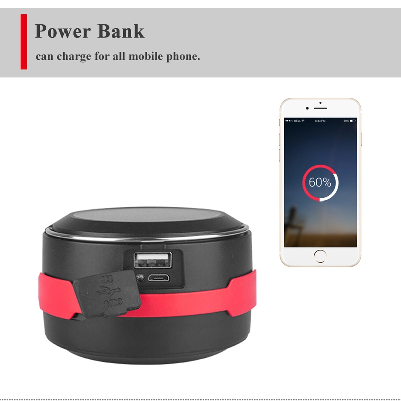 LED tent light zoom solar camping light for outdoor camping