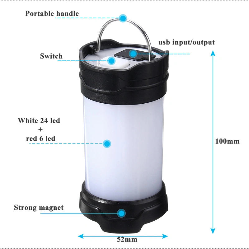 camping led usb rechargeable led camping light for outdoor