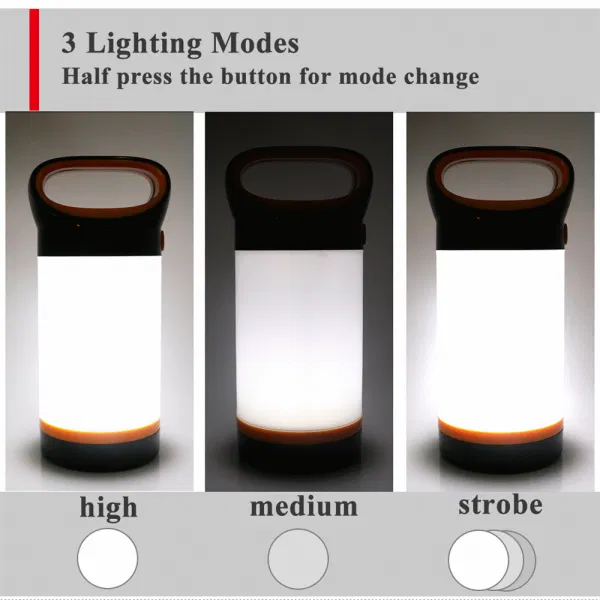 250 lumens waterproof camp led light for outdoor camping