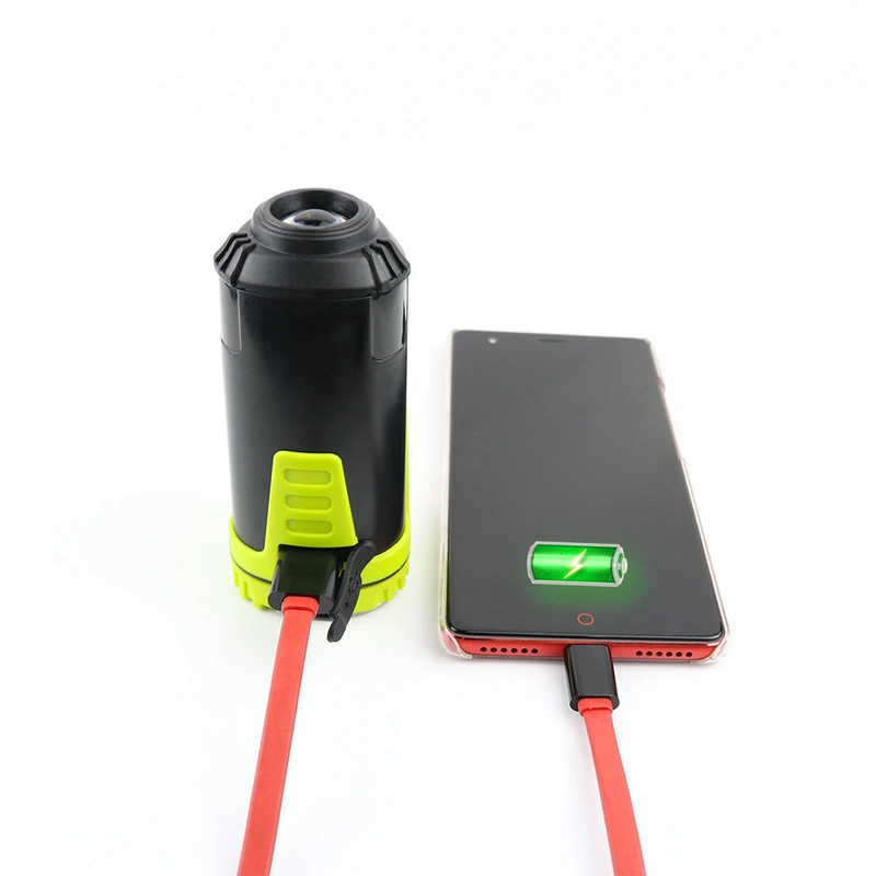 Small multi-functional zoom portable led camping lantern for outdoor