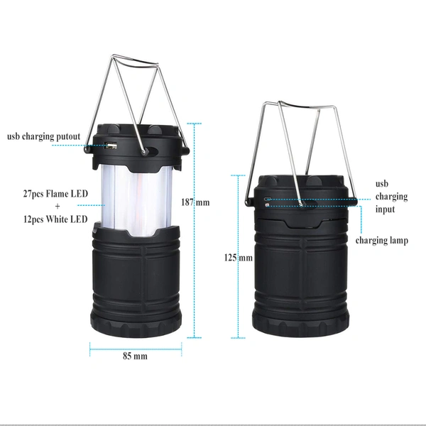 camping lamp outdoor led solar camping lantern light 