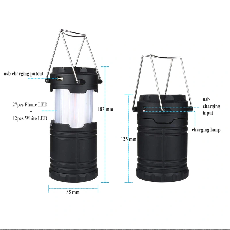 camping lamp outdoor led solar camping lantern light 