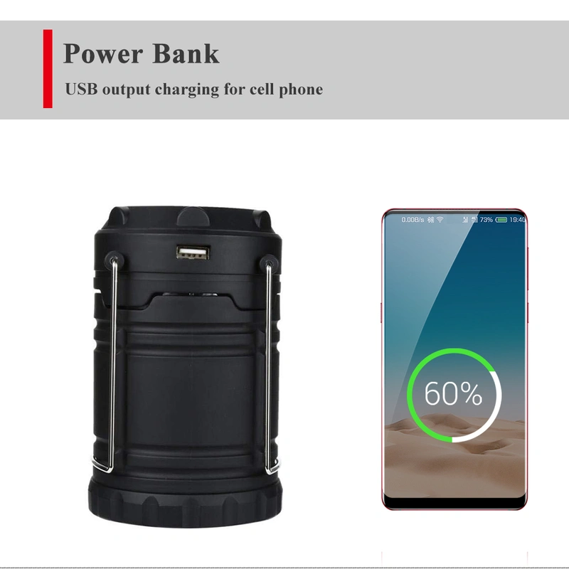 camping lamp outdoor led solar camping lantern light 