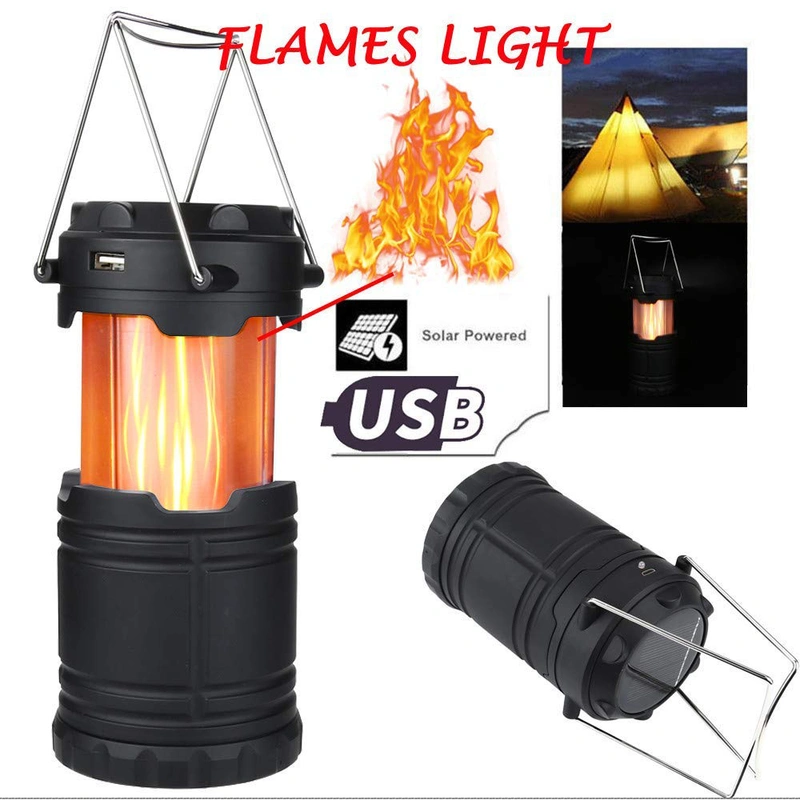 camping lamp outdoor led solar camping lantern light 