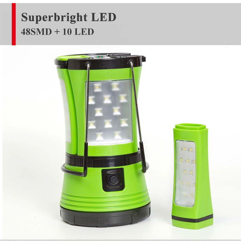 camping lamp 18650 battery Rechargeable Camping Lantern