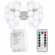  LED small white ball festival Christmas frosted ball colored lights 