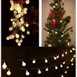 LED small white ball festival Christmas frosted ball colored lights 