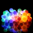  LED small white ball festival Christmas frosted ball colored lights 