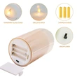 LED remote control simulation false candle light 