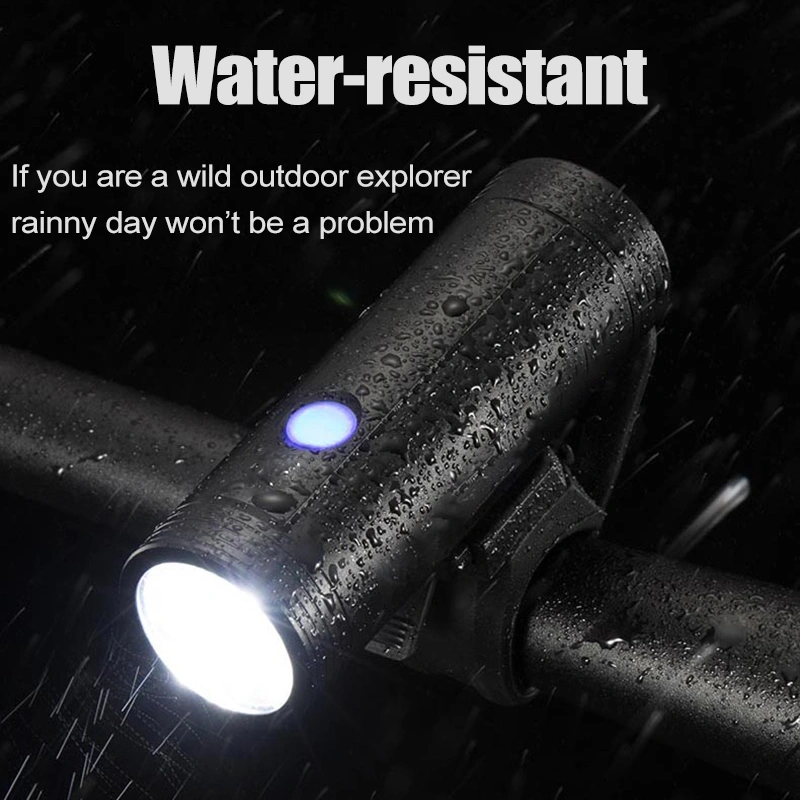 Waterproof bicycle light usb charging bike front led light