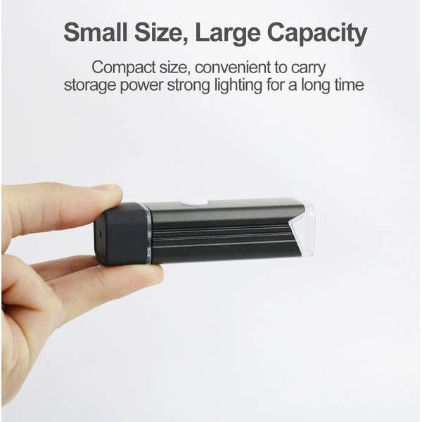  Aluminum Alloy USB Rechargeable LED Bike Front Light