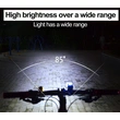  Aluminum Alloy USB Rechargeable LED Bike Front Light