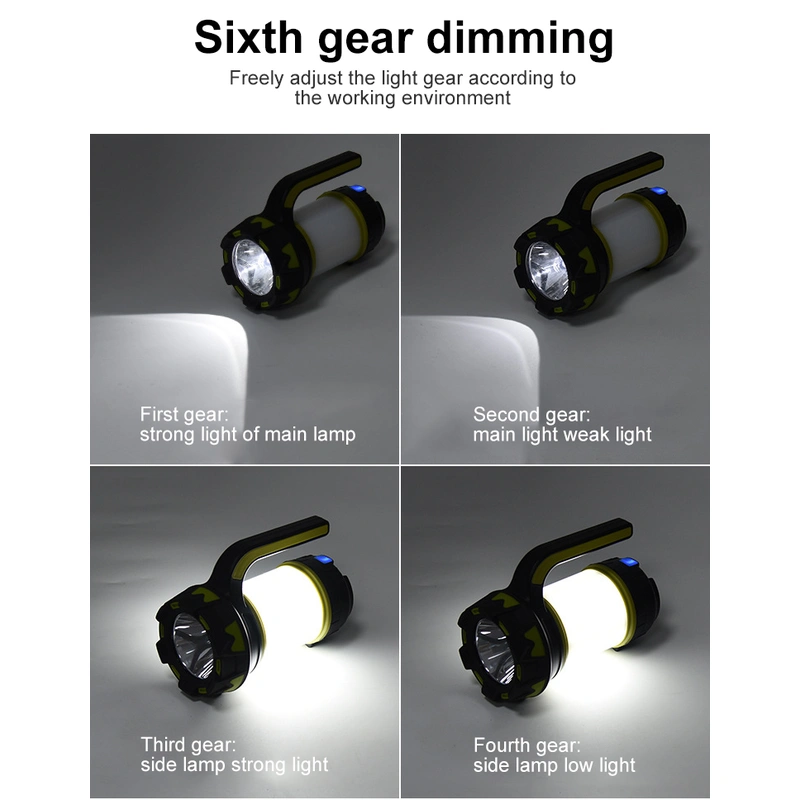 LED camping tent lights outdoor portable camping lamp with power bank