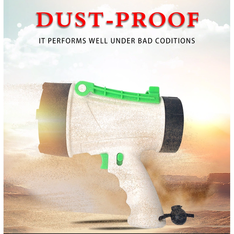 IP68 Waterproof Outdoor Portable hunting Rechargeable Led Searchlight