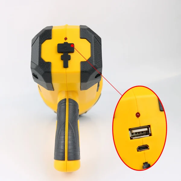 Rechargeable Marine Searchlight Waterproof LED Handheld Spotlight