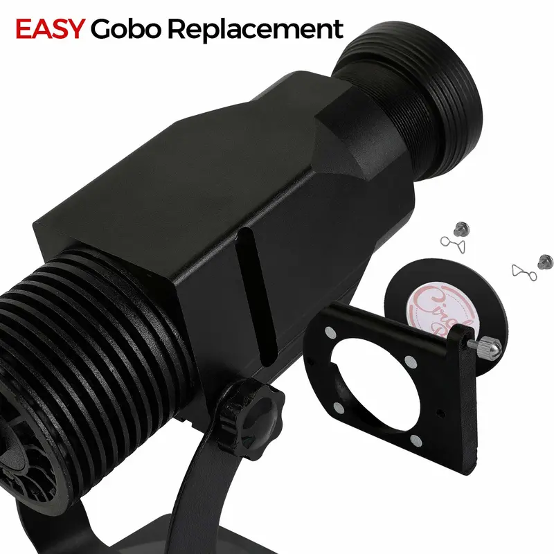 Proyector de gobos led de 15w | luz de proyección de imagen para interiores | iluminación noble 