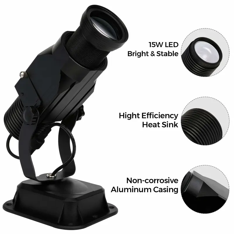 15W LED Gobo Projector|Outdoor Projector|Noble Lighting