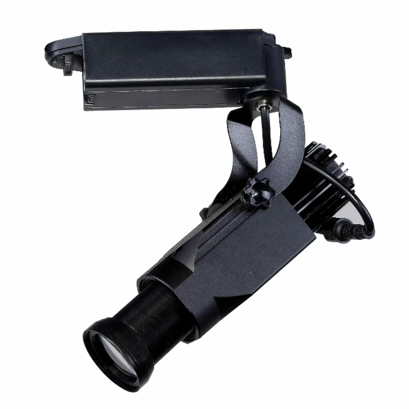 projecteur de gobo led intérieur 30w | projecteur de gobo sur rail 30w | éclairage noble 