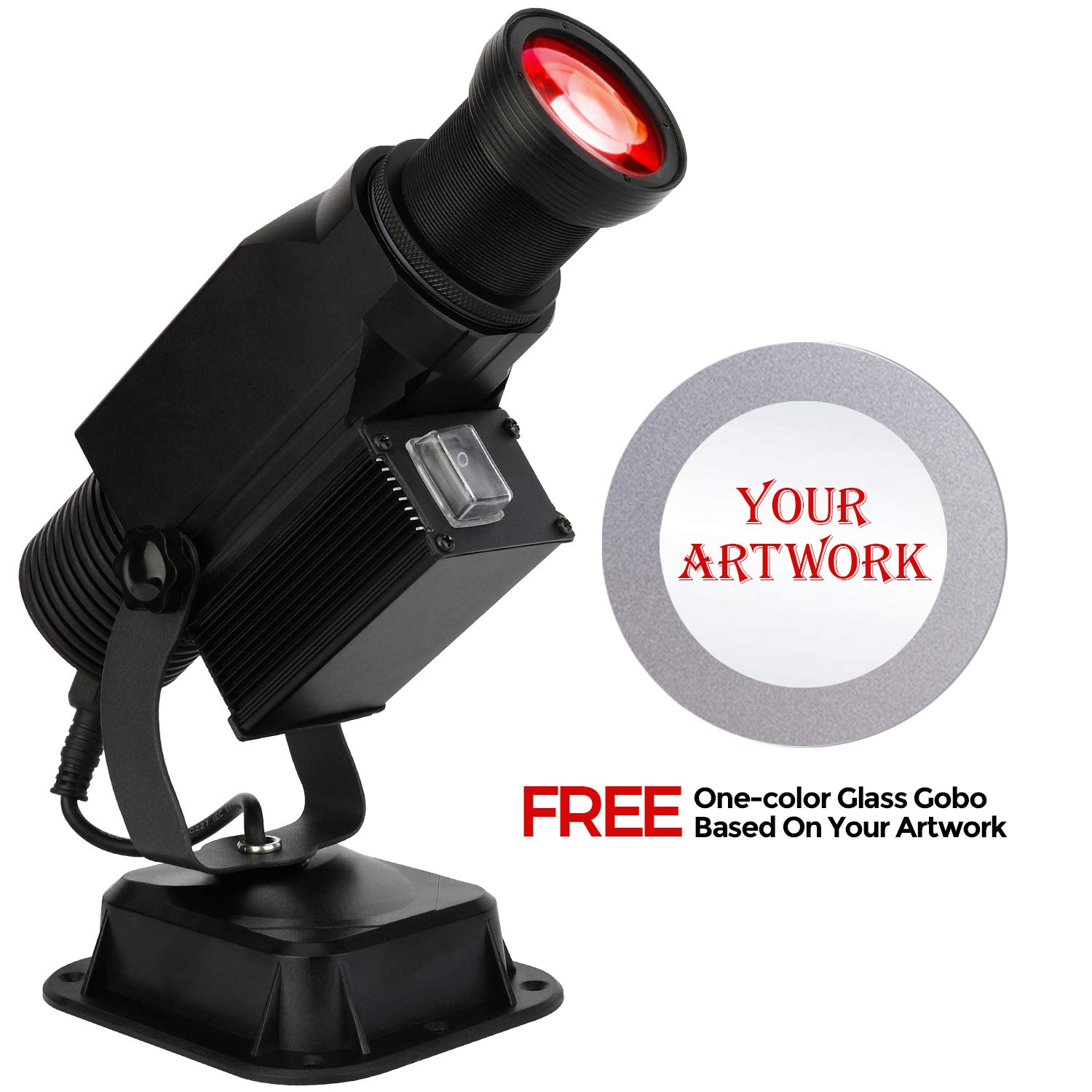 Outdoor LED Gobo Projector 15W,Image Roated LED Gobo Projector