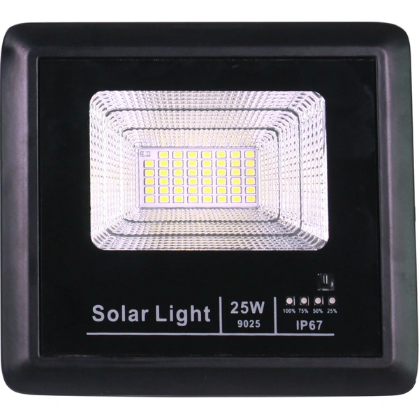 Lampe solaire LED 25W | Projecteur solaire | Éclairage noble 