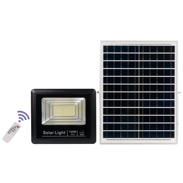 100W LED Solar Flood Light|Solar Light 100W|Noble Lighting