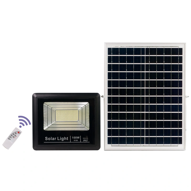 100W LED Solar Flood Light|Solar Light 100W|Noble Lighting