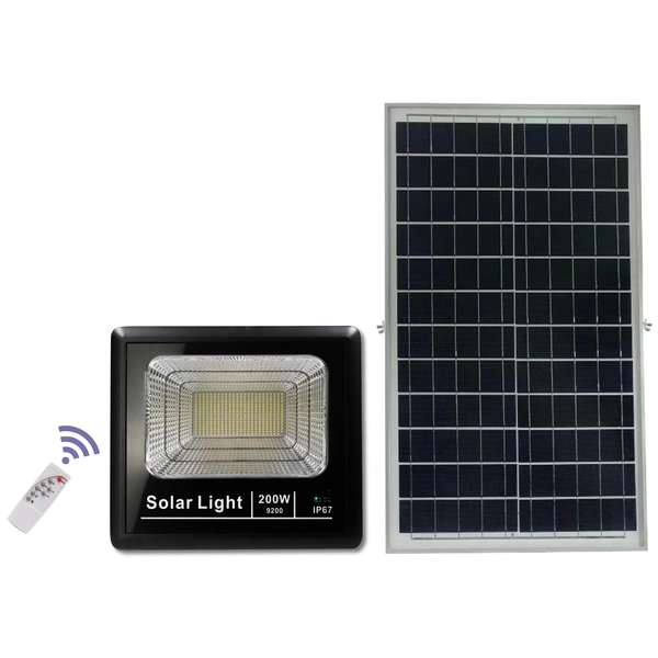 Projecteur solaire à LED 200W | Lumière solaire 200W | Éclairage noble 