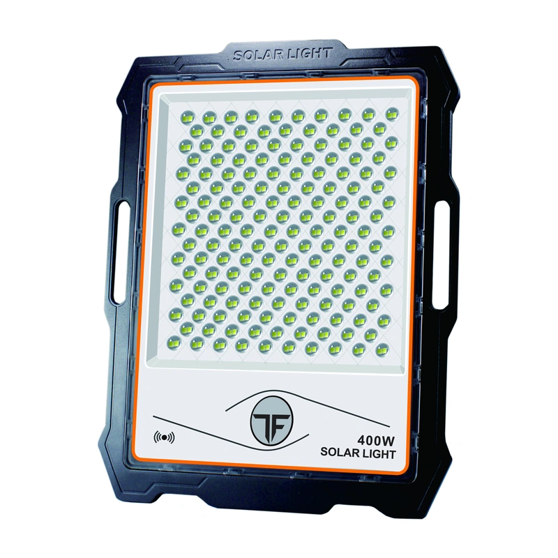 Luz de inundación solar 400w | luz solar con sensor de radar 400w | iluminación noble 