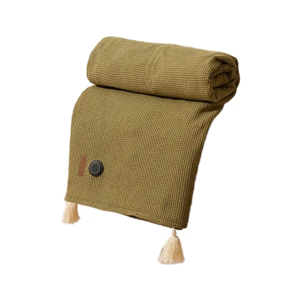 Carbon fibre Heated blanket of  Polyester with USB