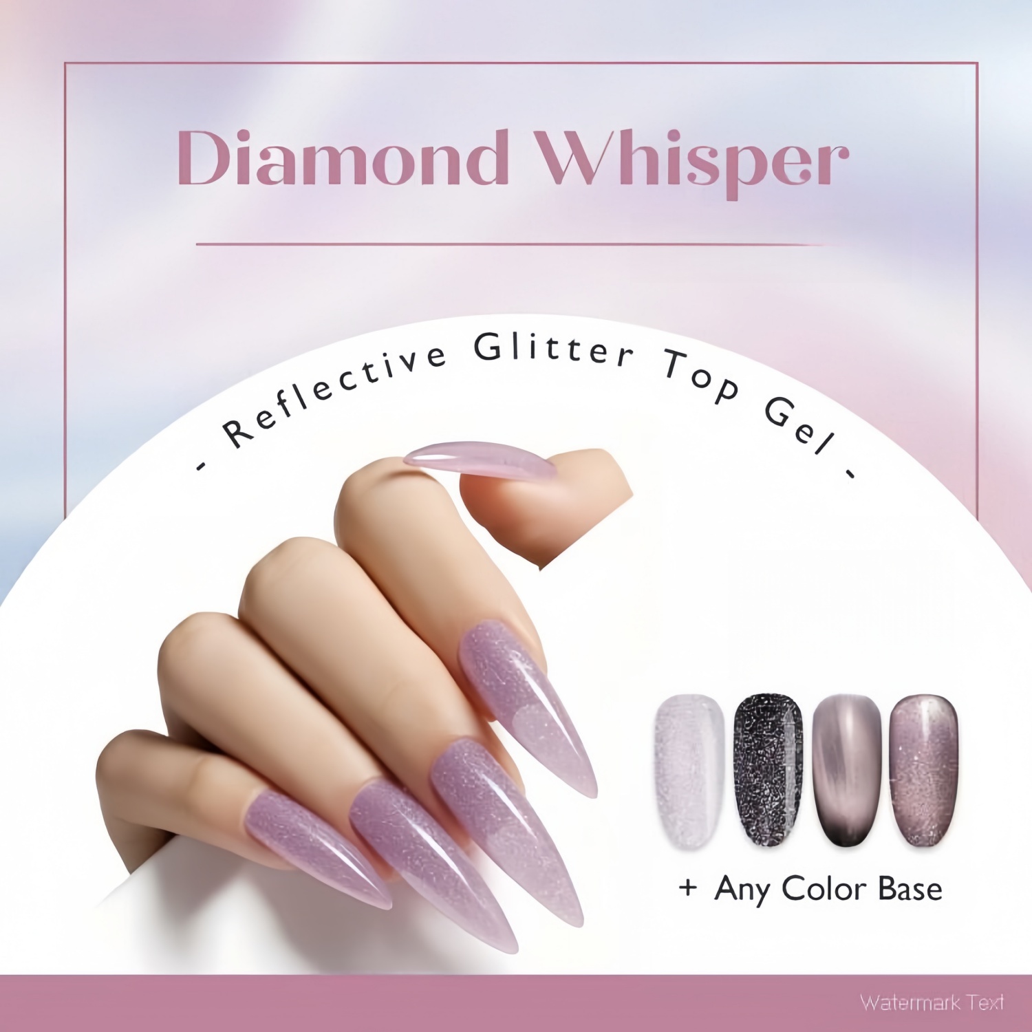 Diamond Whisper Glitter Gel - HEMA & TPO Free