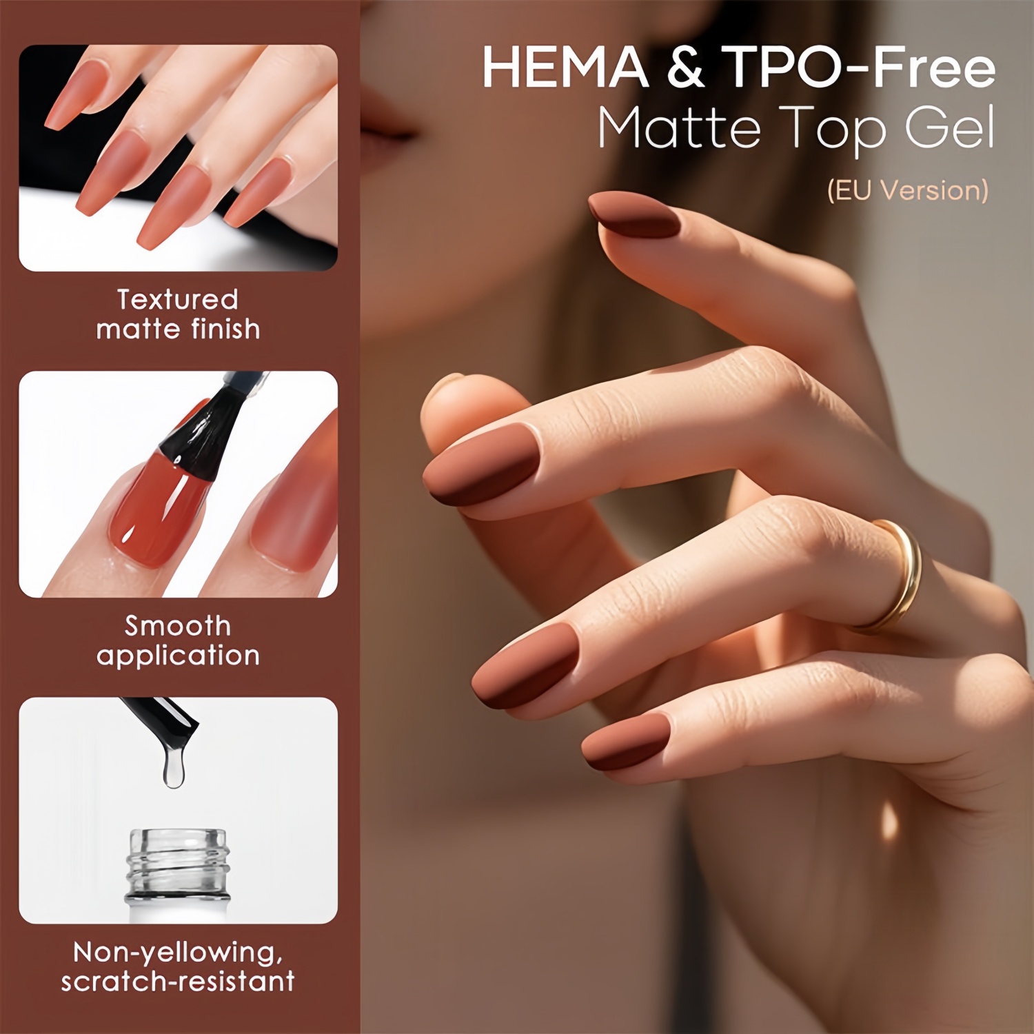 Matte Top - HEMA & TPO Free
