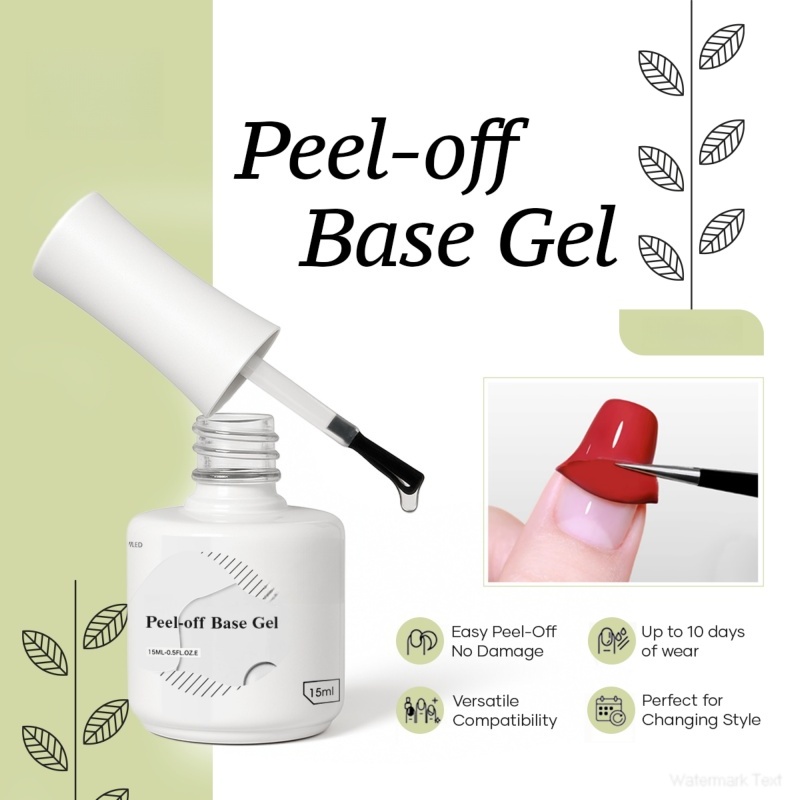 Peel-Off Base Gel