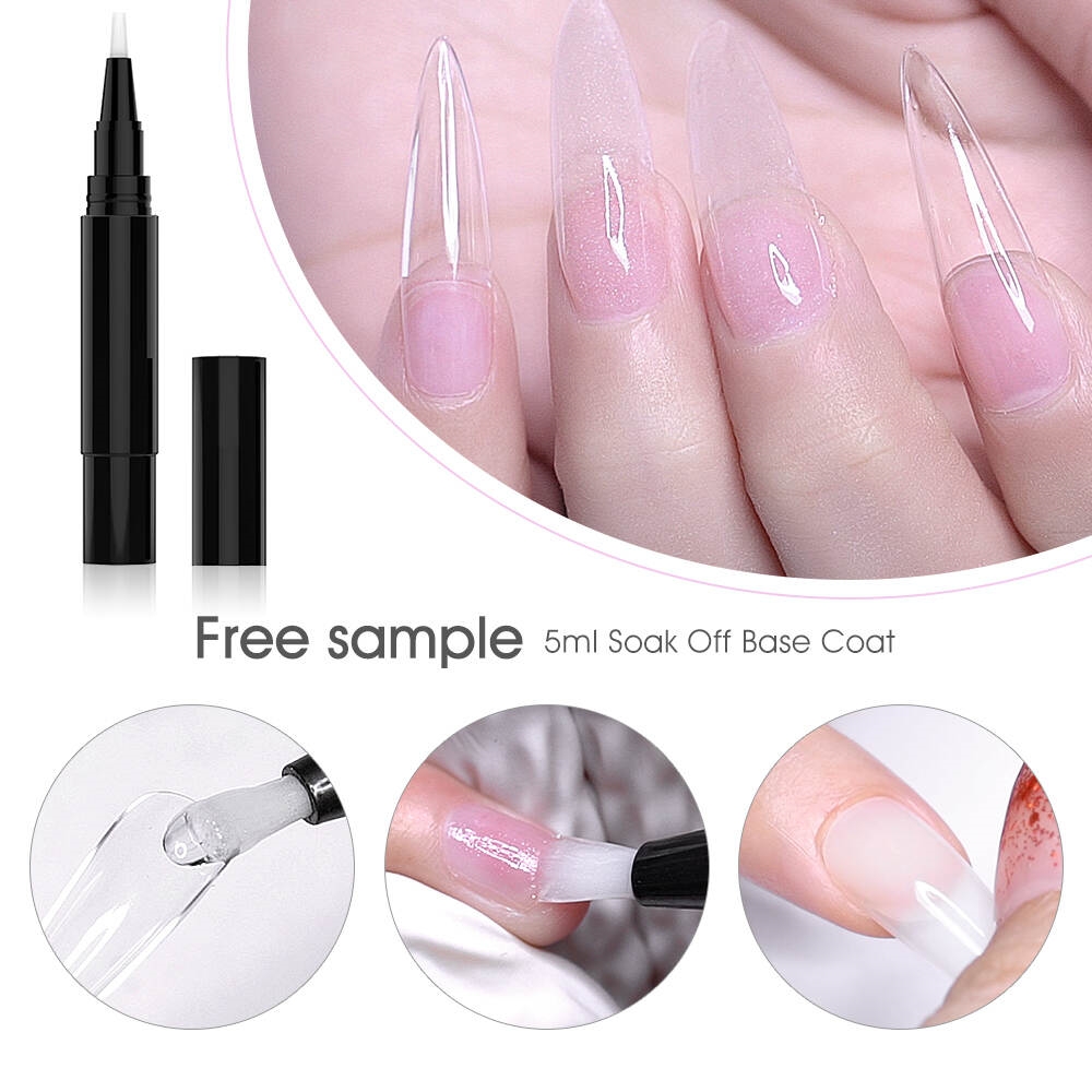 3 in 1 Functions Slip Solution/Base/Nail Glue Gel