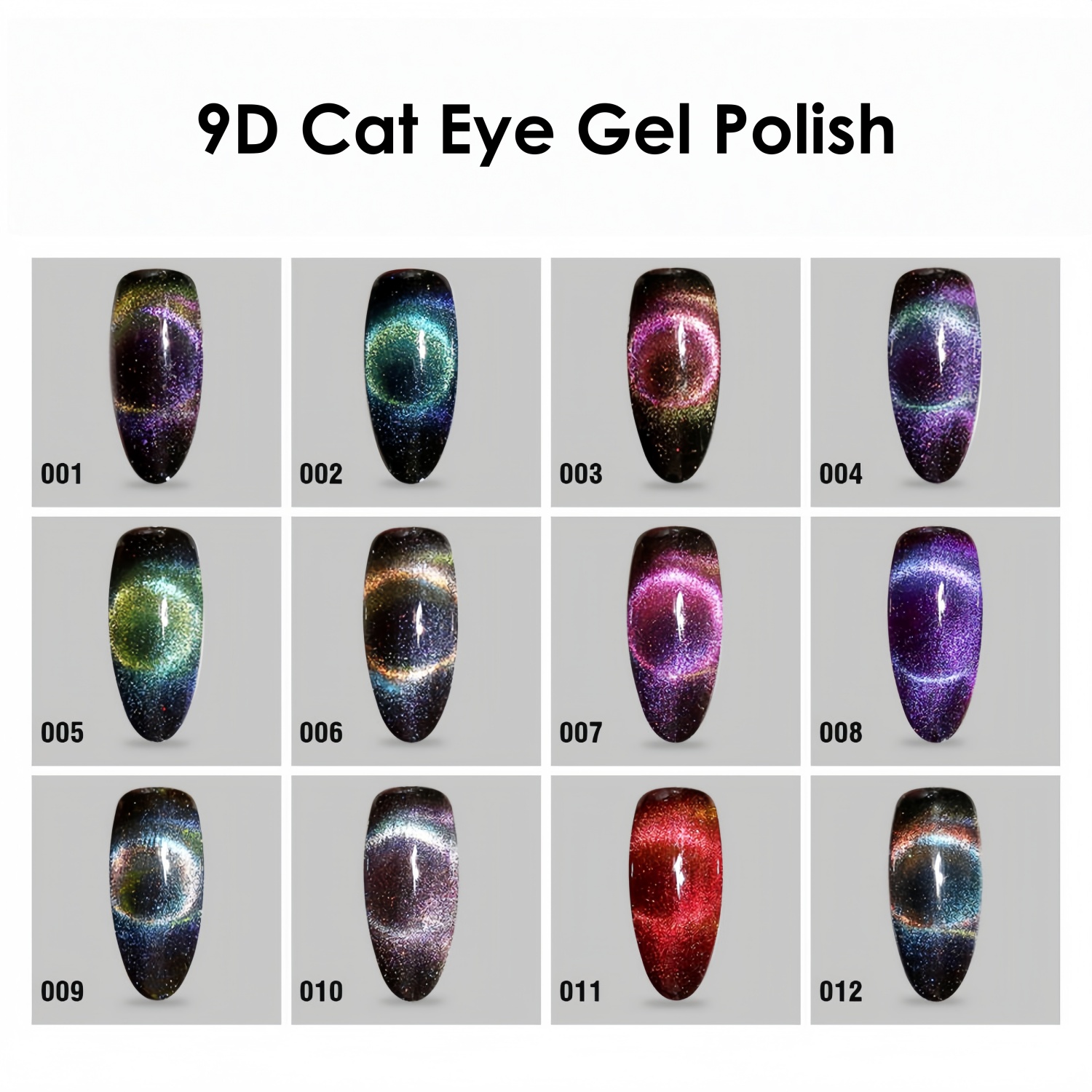 9D Cat Eye Gel Polish