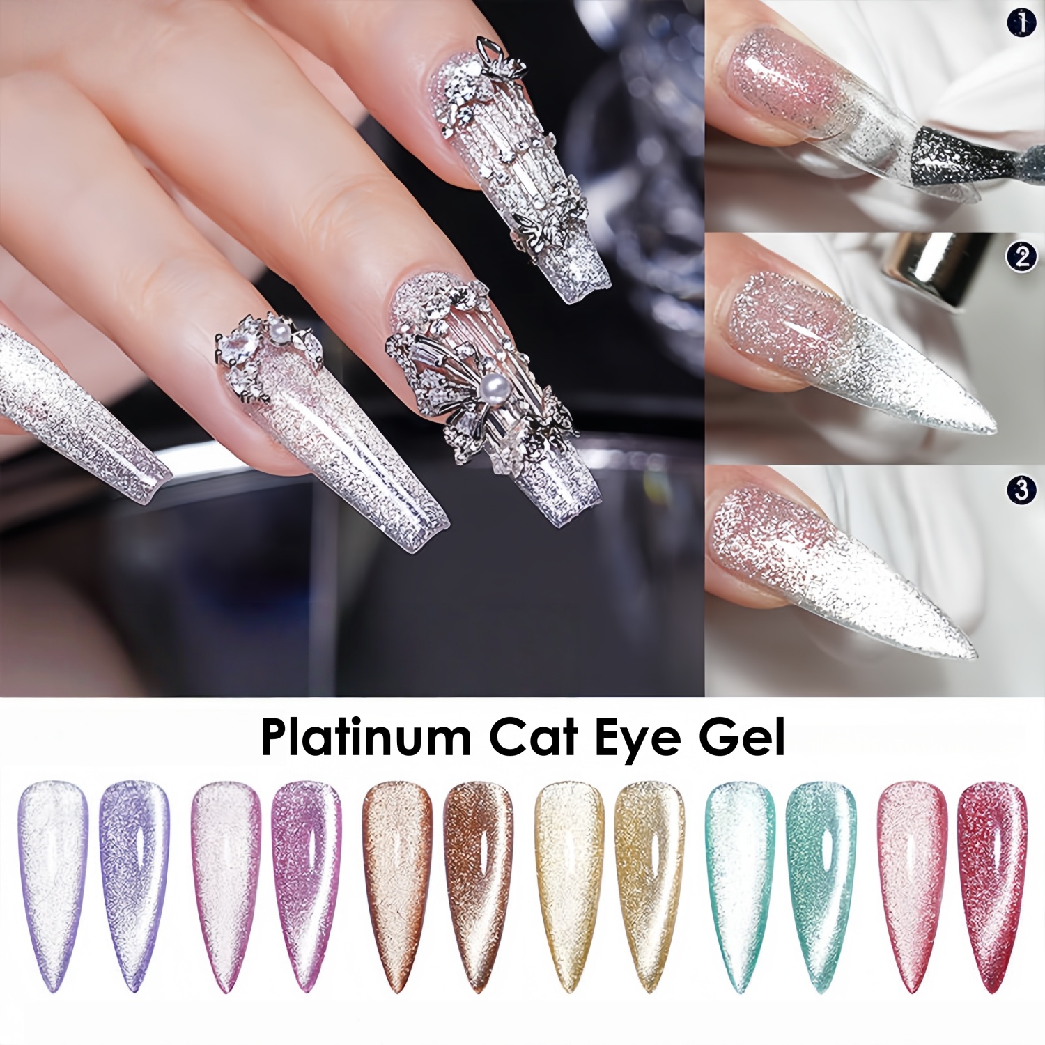 Platinum Cat Eye Gel